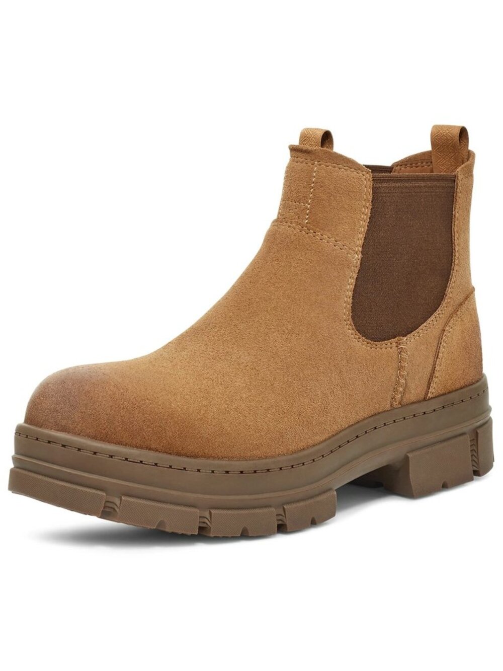 UGG Skyview Chelsea Men's Waterproof Suede Ankle Boots in Chestnut Size 13